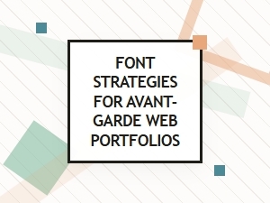 Font Fusion for Avant-Garde Portfolios